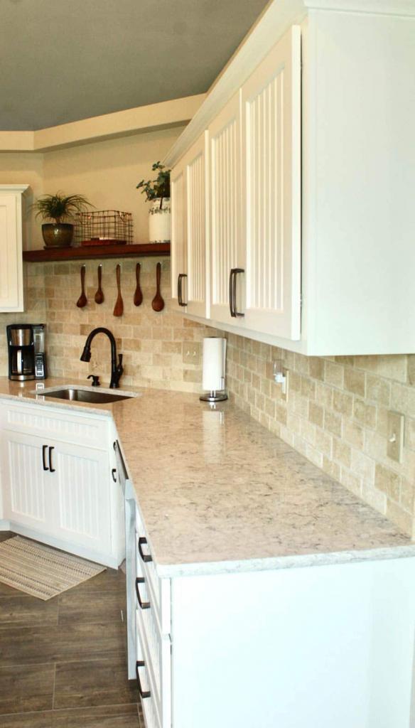 modern tile backsplash
